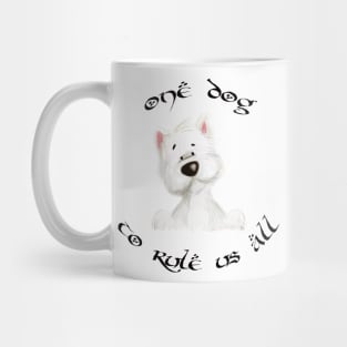 One dog to rule us all! Mug